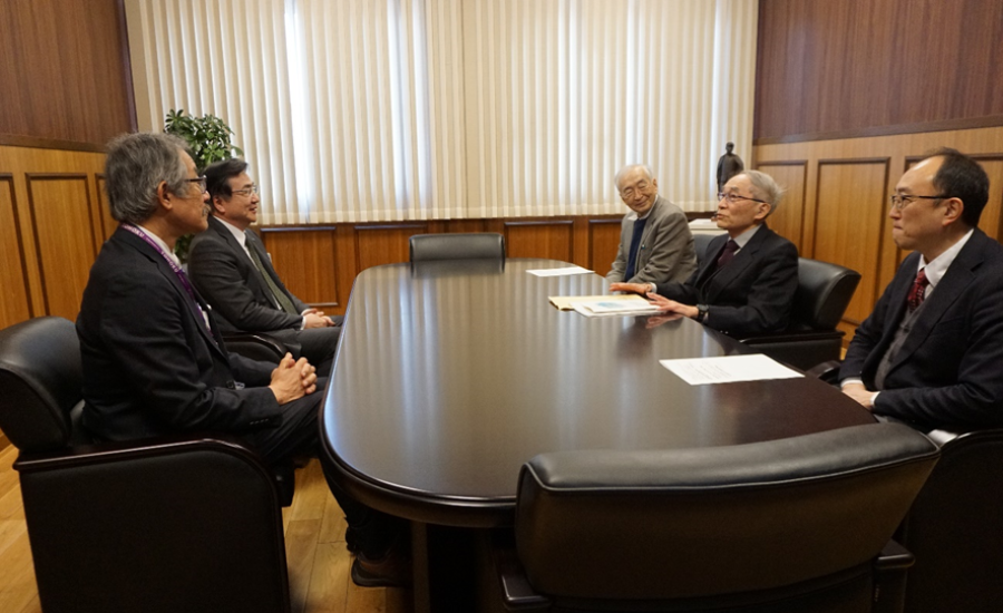 伊藤弘昌,江刺正喜,南出泰亜,東北大学理事